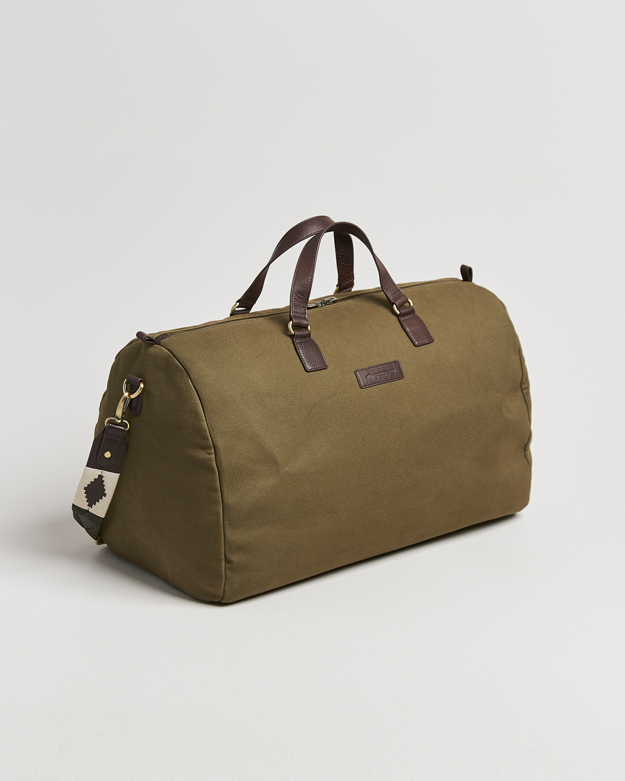 Hombres | Bolsos | Pampeano | Traje Canvas Holdall Forest