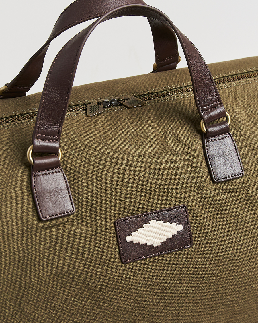Hombres | Bolsos | Pampeano | Traje Canvas Holdall Forest