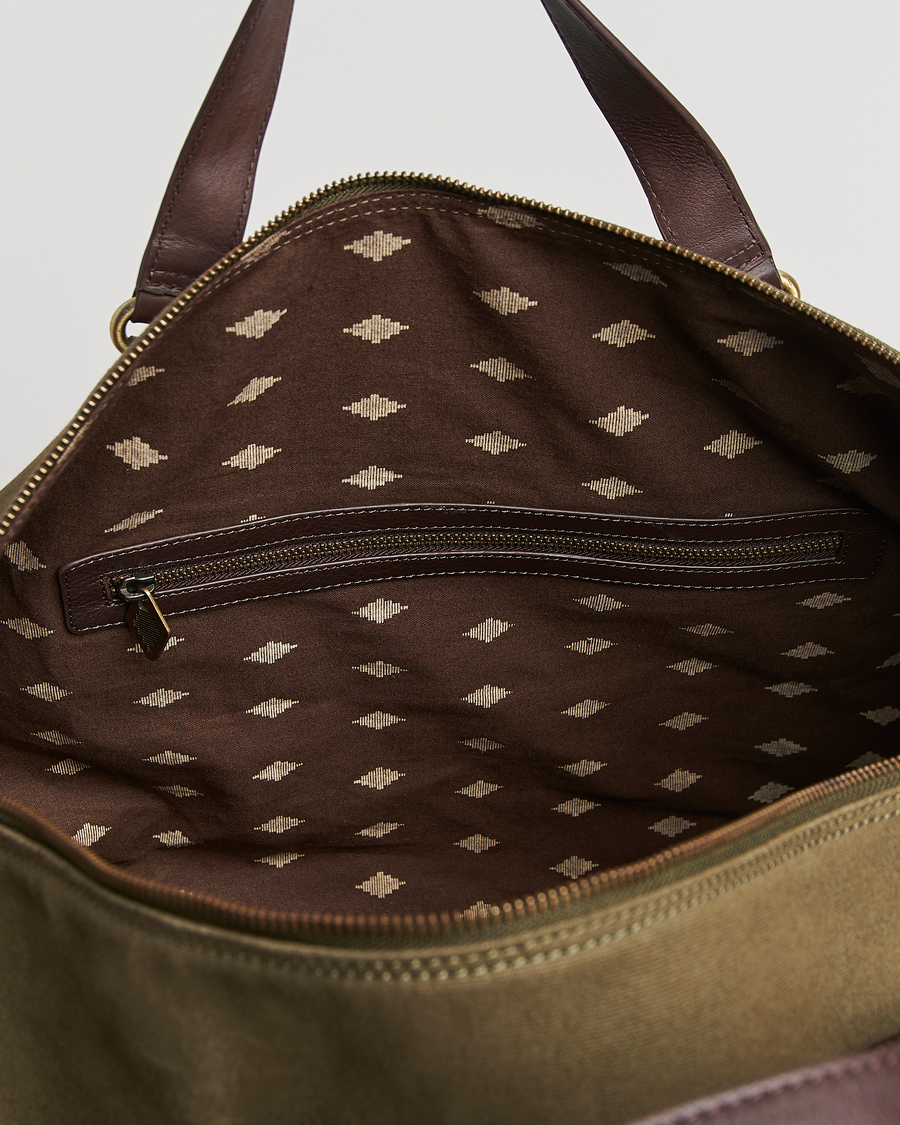 Hombres | Bolsos | Pampeano | Traje Canvas Holdall Forest