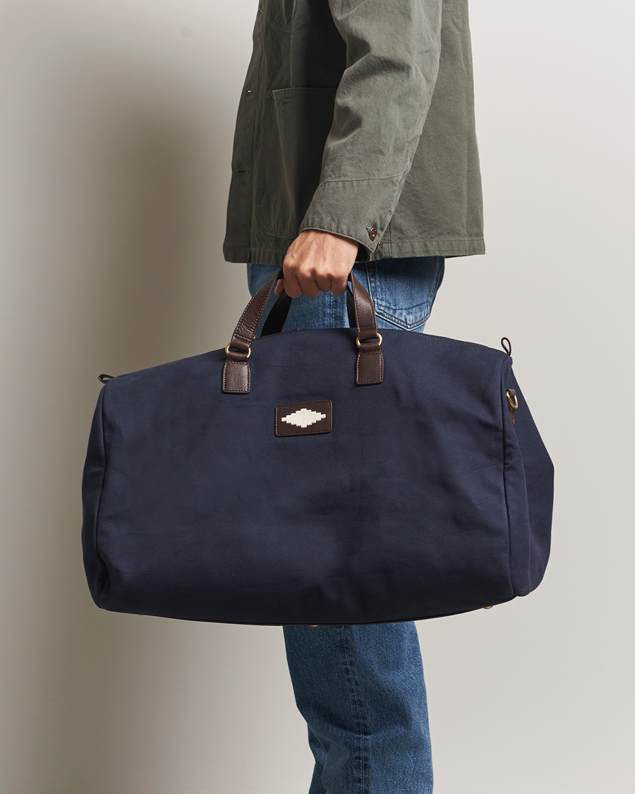 Hombres | Bolsos | Pampeano | Traje Canvas Holdall Navy