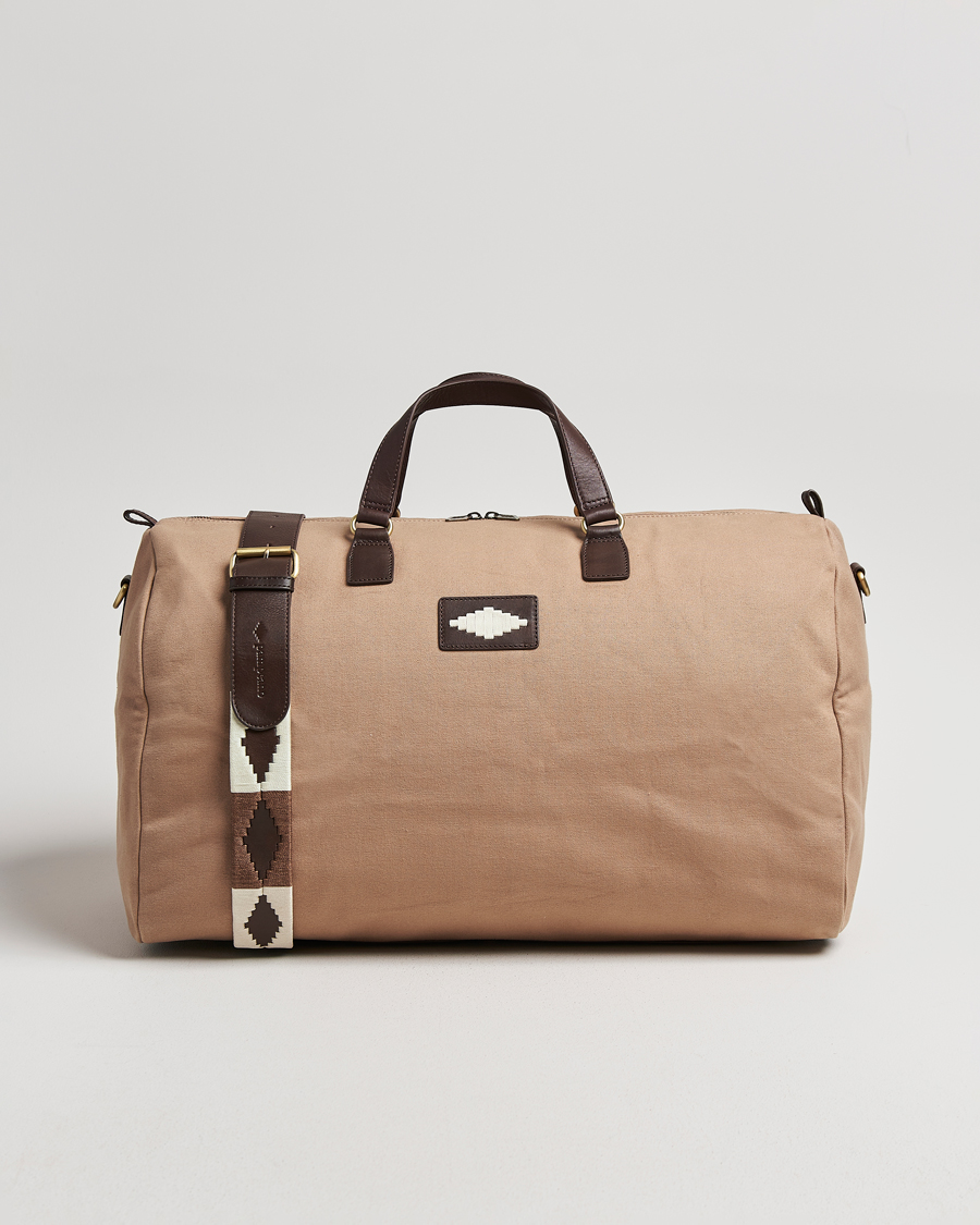 Hombres | Bolsos | Pampeano | Traje Canvas Holdall Sand