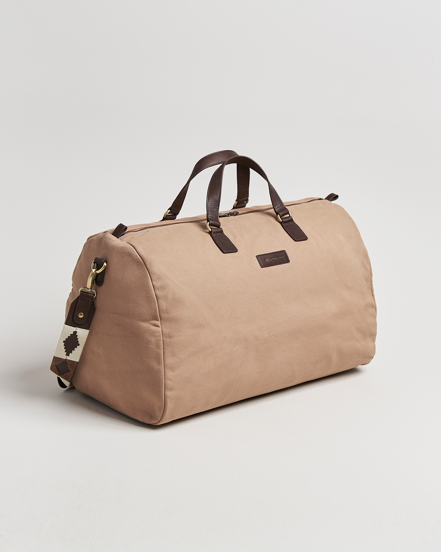 Hombres | Bolsos | Pampeano | Traje Canvas Holdall Sand