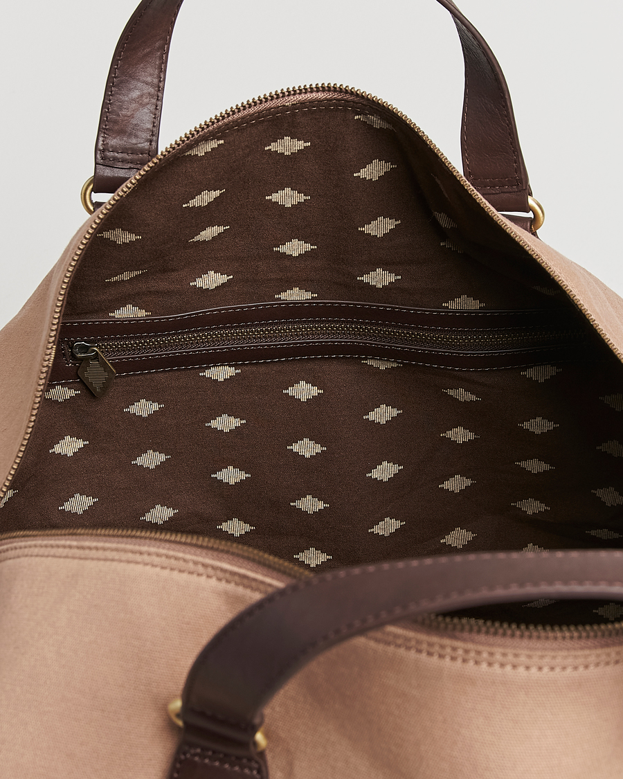 Hombres | Bolsos | Pampeano | Traje Canvas Holdall Sand