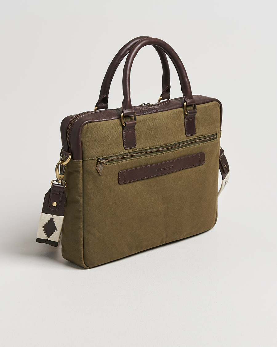 Hombres | Bolsos | Pampeano | Mensajero Canvas Briefcase Forest