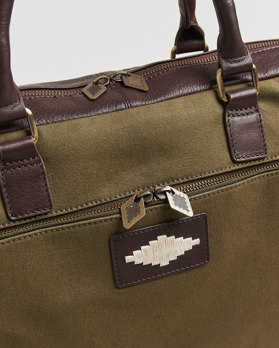 Hombres | Bolsos | Pampeano | Mensajero Canvas Briefcase Forest