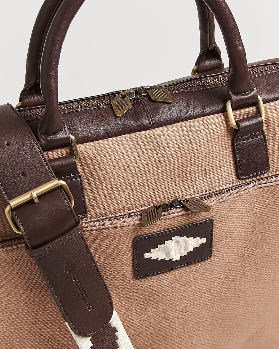 Hombres | Bolsos | Pampeano | Mensajero Canvas Briefcase Sand