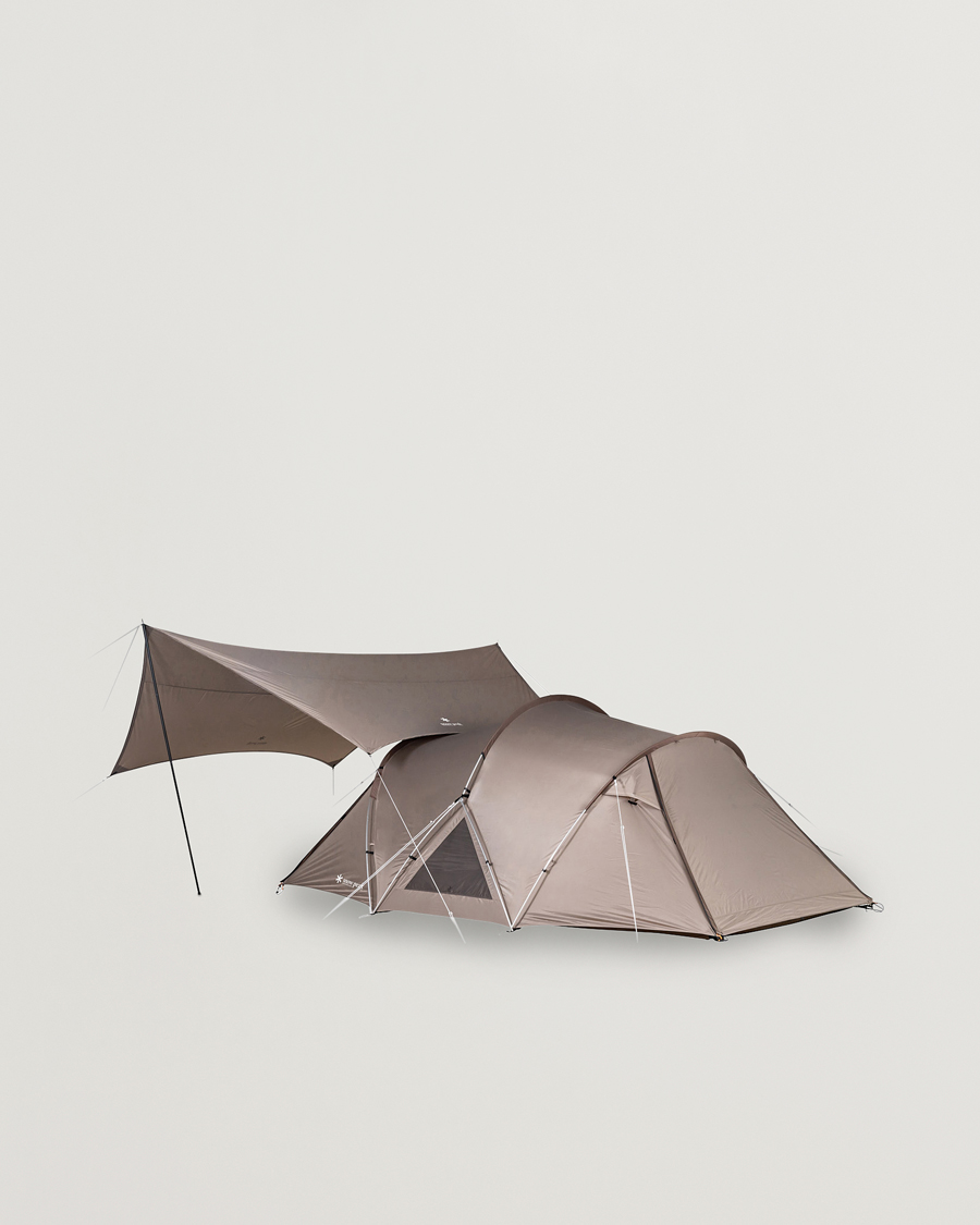 Hombres | Outdoor living | Snow Peak | Land Nest Dome Medium Tent & Tarp Set Brown
