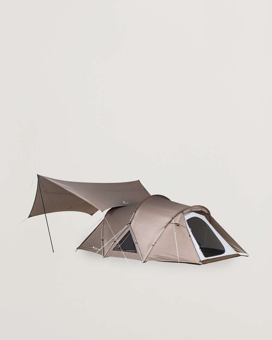 Hombres | Outdoor living | Snow Peak | Land Nest Dome Medium Tent & Tarp Set Brown