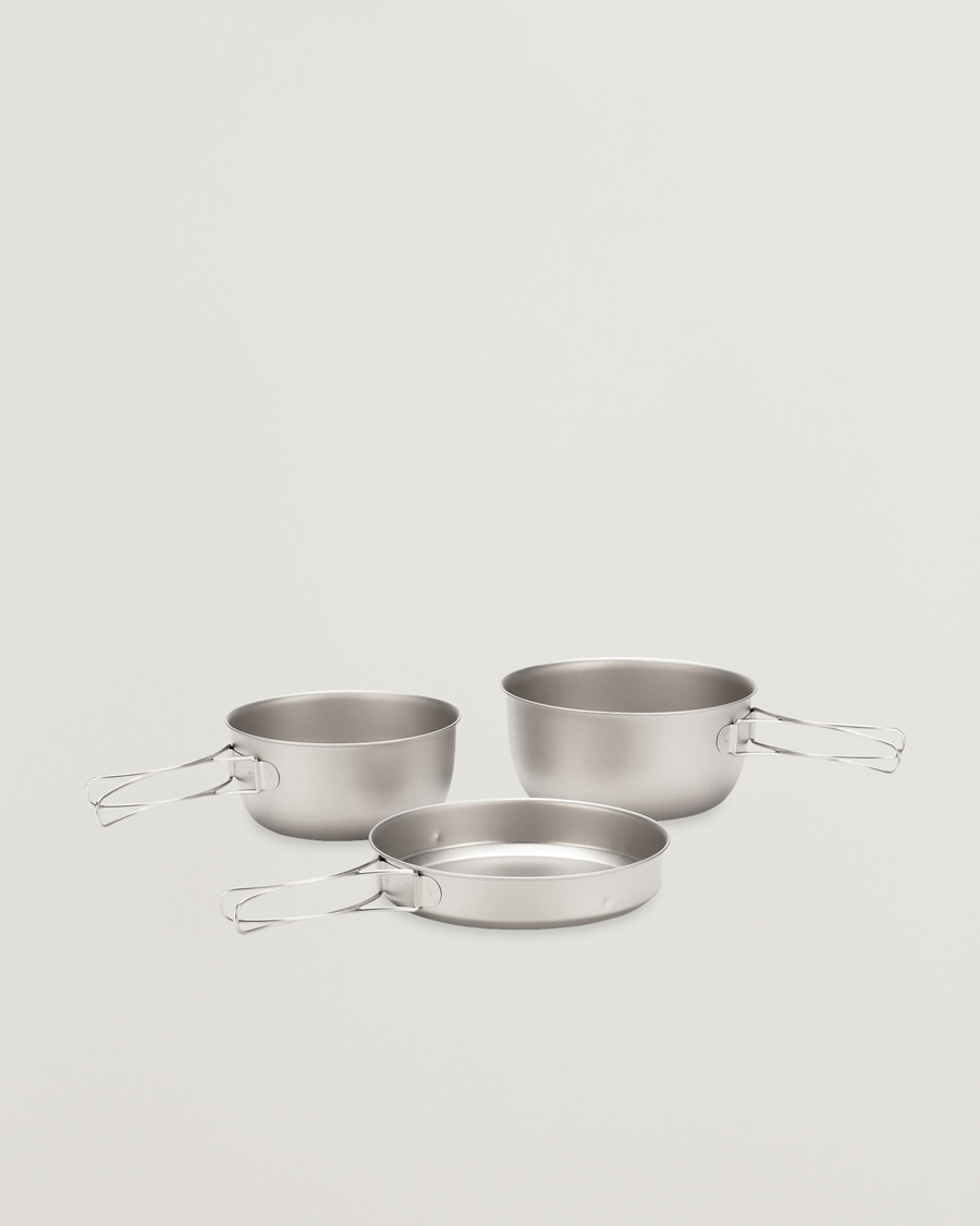 Hombres | Outdoor living | Snow Peak | 3 Piece Cookset Titanium