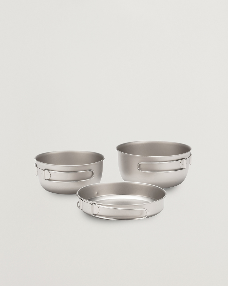 Hombres | Outdoor living | Snow Peak | 3 Piece Cookset Titanium
