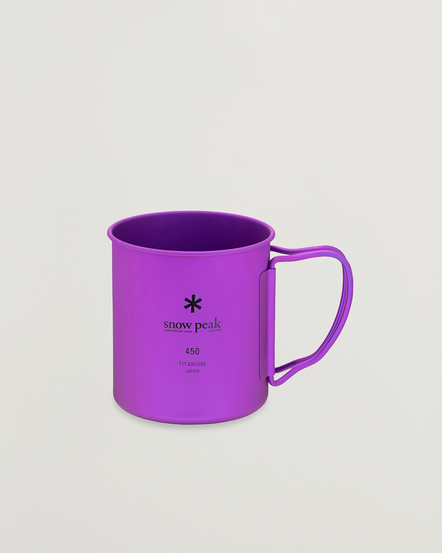 Hombres | Outdoor living | Snow Peak | Single Wall Mug 450 Purple Titanium