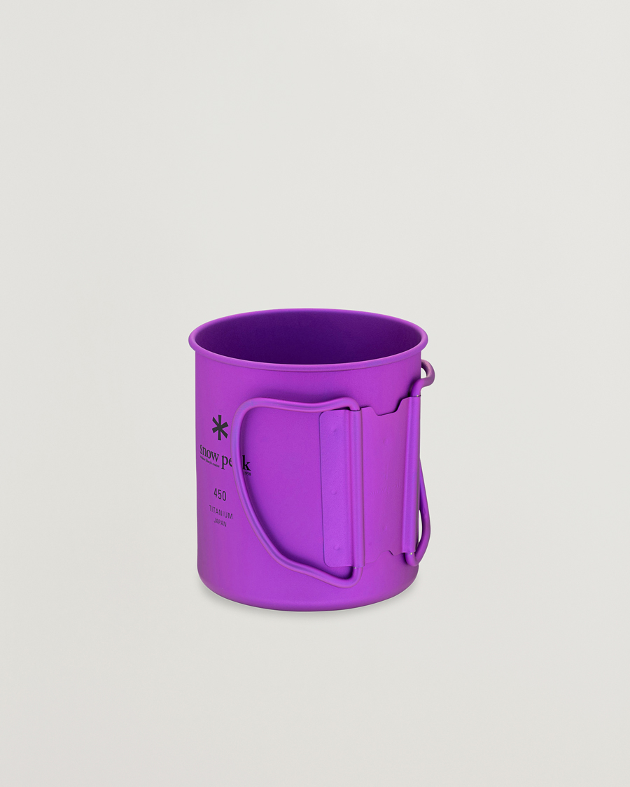 Hombres | Outdoor living | Snow Peak | Single Wall Mug 450 Purple Titanium
