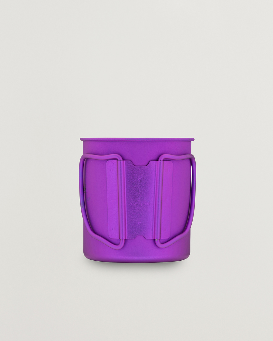 Hombres | Outdoor living | Snow Peak | Single Wall Mug 450 Purple Titanium