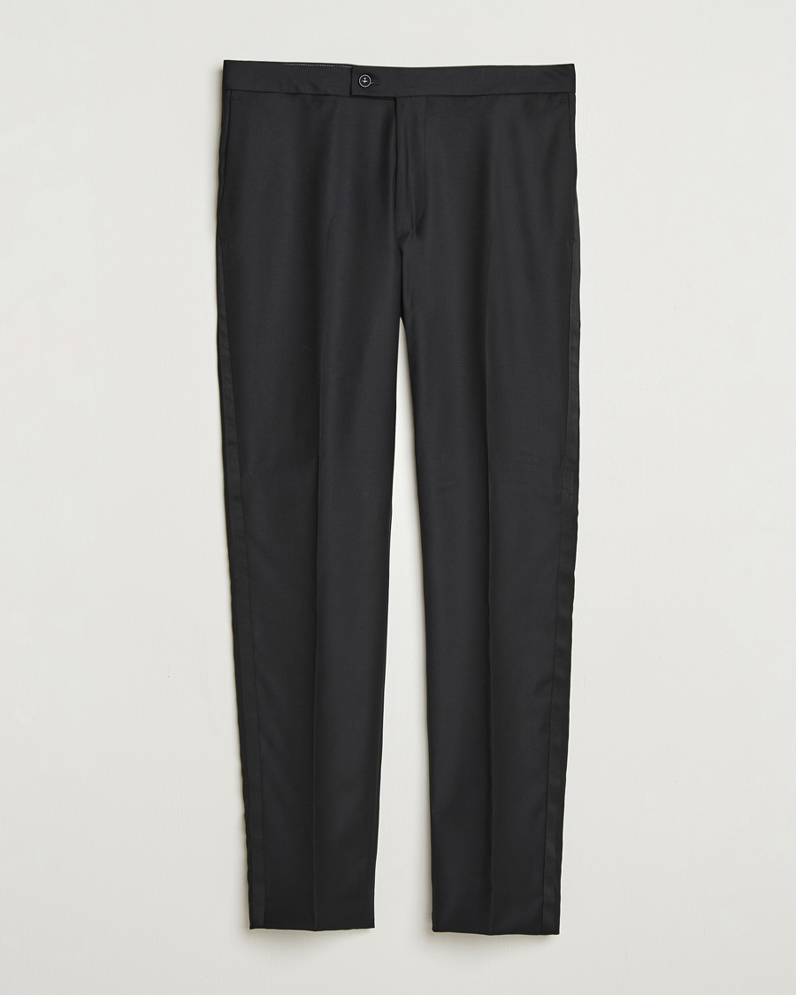 Hombres | Pantalones | Morris | Loro Piana Tuxedo Trousers Black
