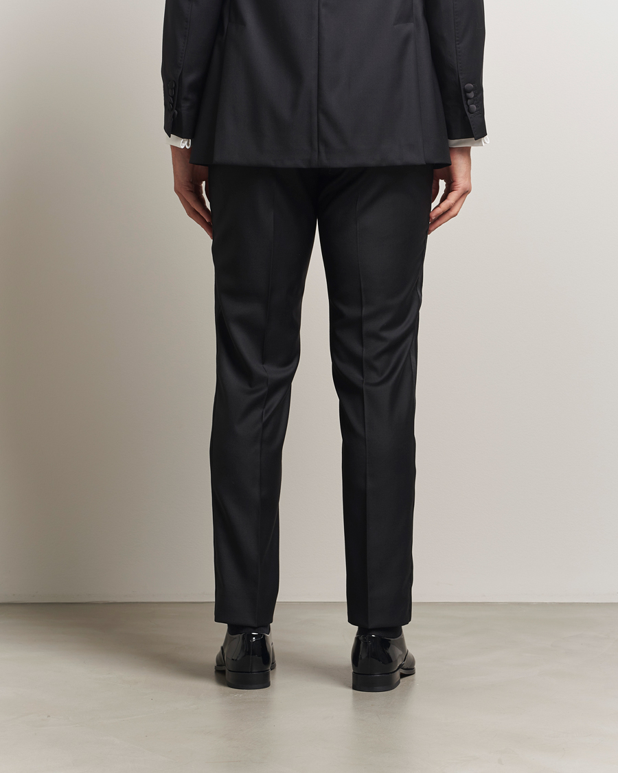 Hombres | Pantalones | Morris | Loro Piana Tuxedo Trousers Black