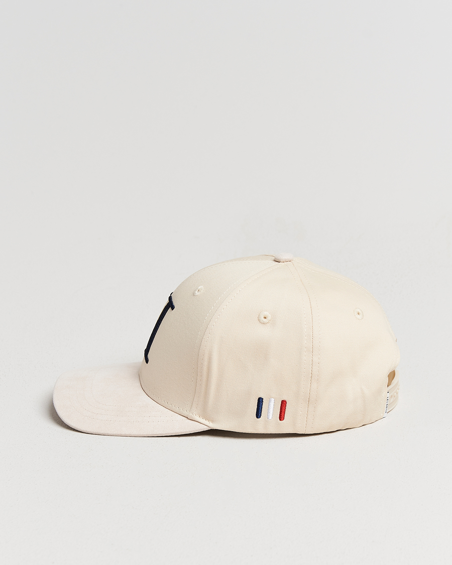 Hombres | Sombreros y gorras | LES DEUX | Baseball Cap Suede II Ivory