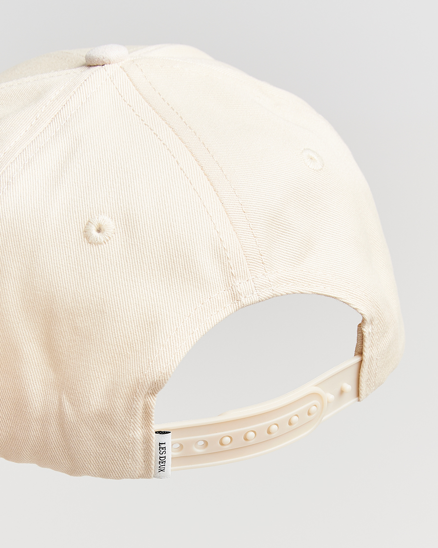 Hombres | Sombreros y gorras | LES DEUX | Baseball Cap Suede II Ivory