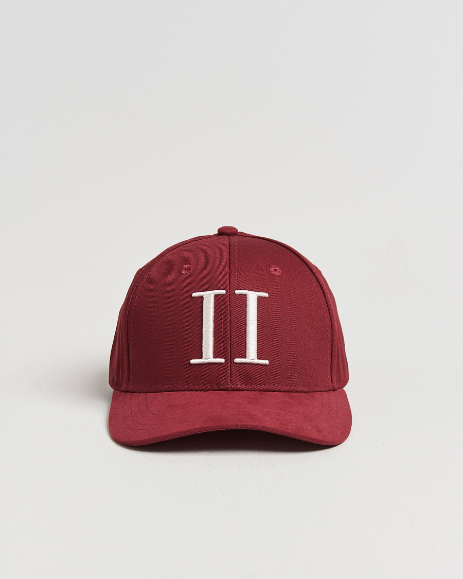 Hombres | Sombreros y gorras | LES DEUX | Baseball Cap Suede II Port Royal Red