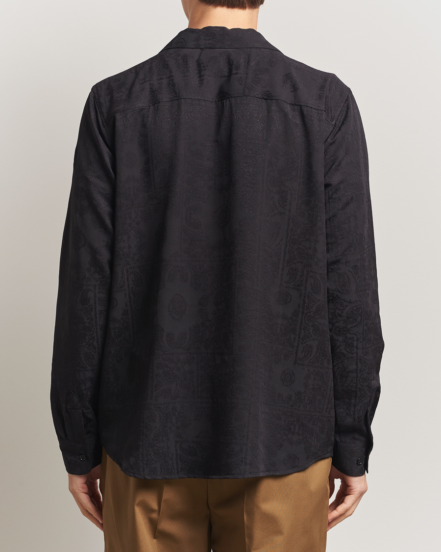 Hombres | Camisas | LES DEUX | Jasper Jaquard Shirt Black
