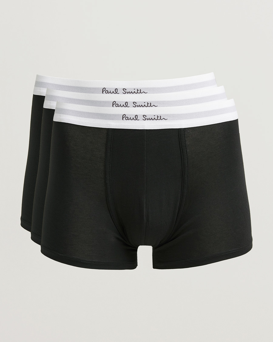 Hombres | Ropa interior y calcetines | Paul Smith | 3-Pack Trunk Black