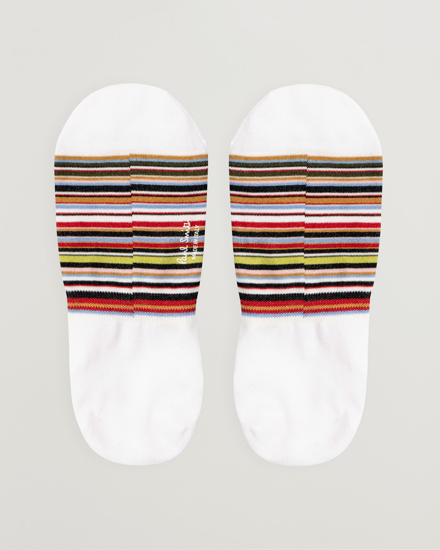 Hombres | Ropa interior y calcetines | Paul Smith | 3-Pack Signature Striped Invisible Socks Multi