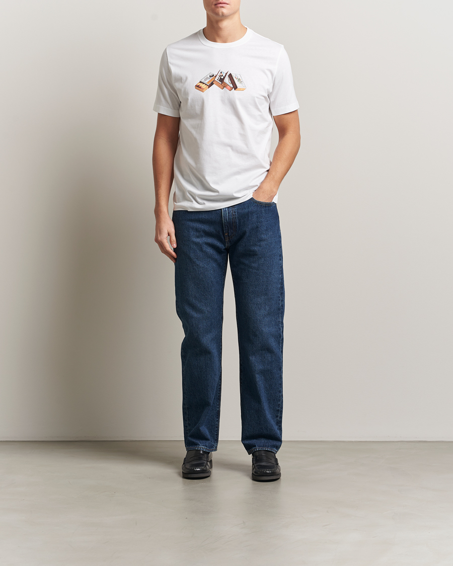 Hombres | Camisetas | PS Paul Smith | Matchboxes Printed T-Shirt White