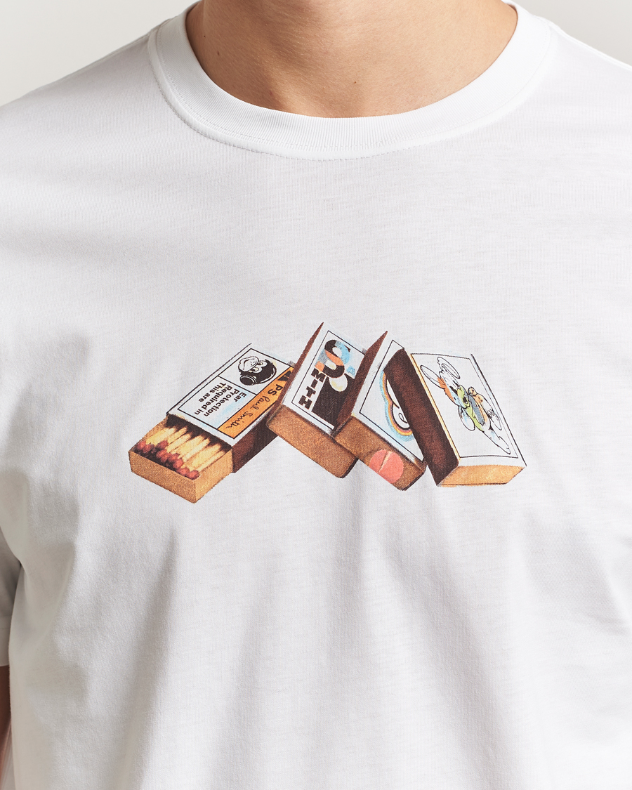 Hombres | Camisetas | PS Paul Smith | Matchboxes Printed T-Shirt White