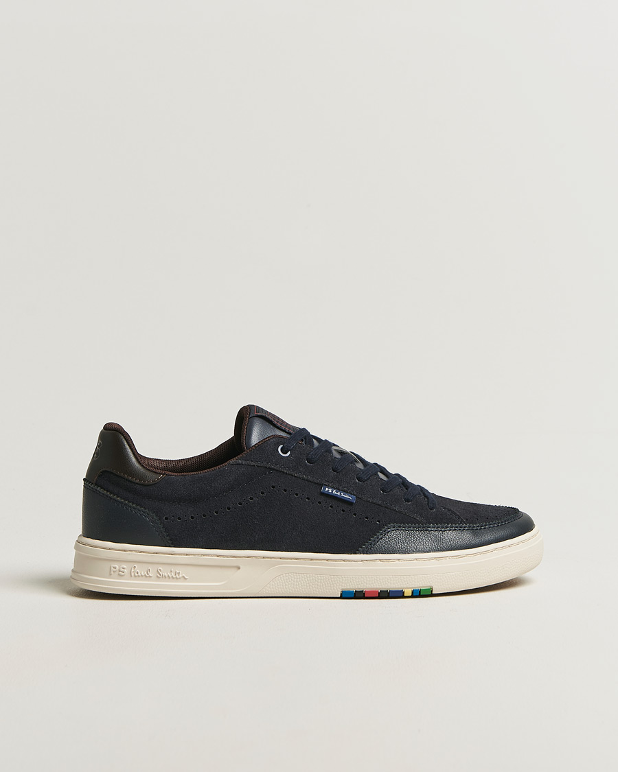 Hombres | Zapatillas | PS Paul Smith | Hillstar Suede/Leather Sneaker Navy