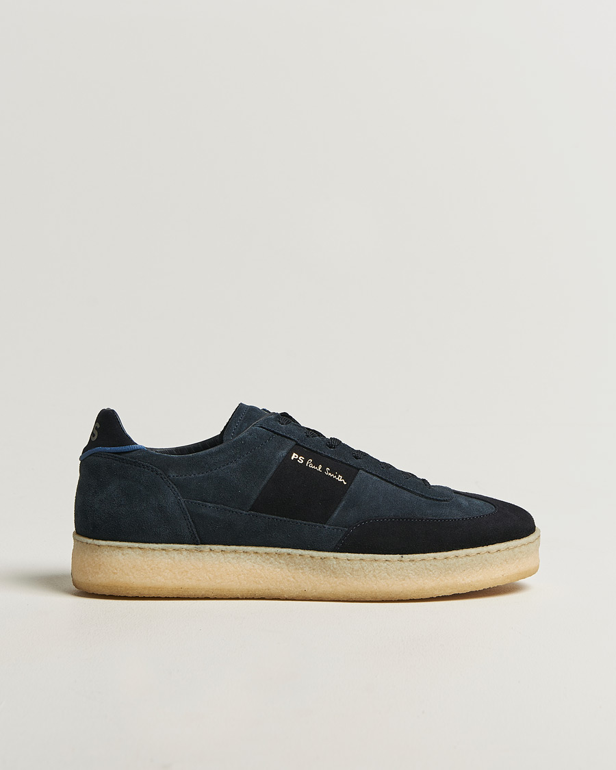 Hombres | Zapatillas | PS Paul Smith | Dover Suede Crepe Sole Sneaker Navy