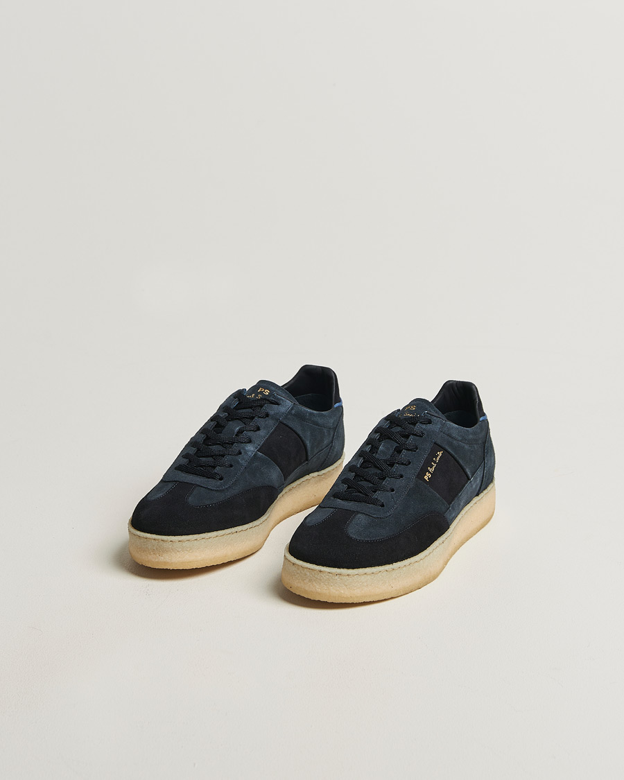 Hombres | Zapatillas | PS Paul Smith | Dover Suede Crepe Sole Sneaker Navy