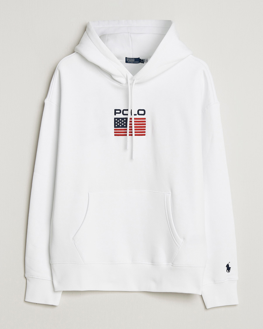 Hombres | Jerséis y prendas de punto | Polo Ralph Lauren | USA Hoodie White