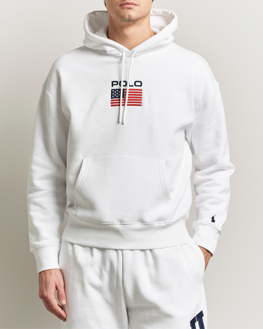 Hombres | Jerséis y prendas de punto | Polo Ralph Lauren | USA Hoodie White