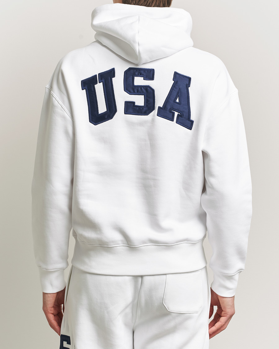 Hombres | Jerséis y prendas de punto | Polo Ralph Lauren | USA Hoodie White