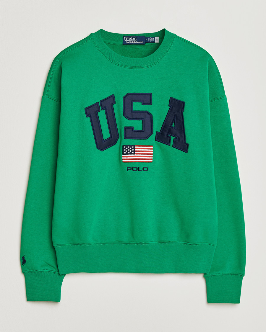 Hombres | Jerséis y prendas de punto | Polo Ralph Lauren | USA Sweatshirt Billiard Green