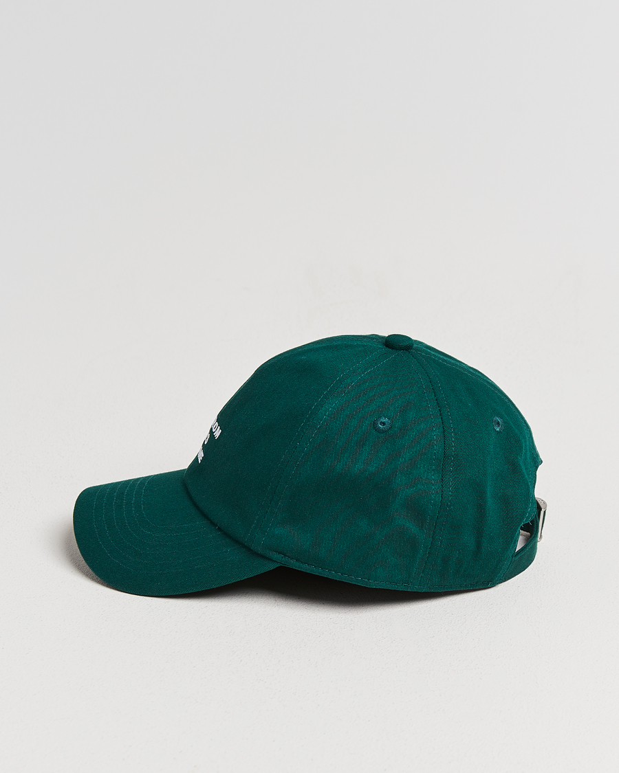 Hombres | Sombreros y gorras | Drôle de Monsieur | Slogan Baseball Cap Dark Green