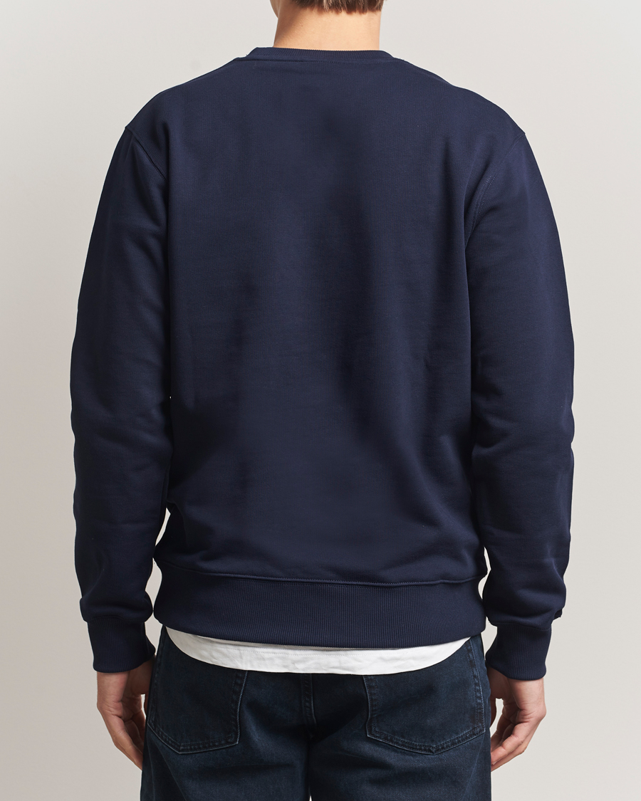 Hombres | Jerséis y prendas de punto | Drôle de Monsieur | Classic Slogan Sweatshirt Navy