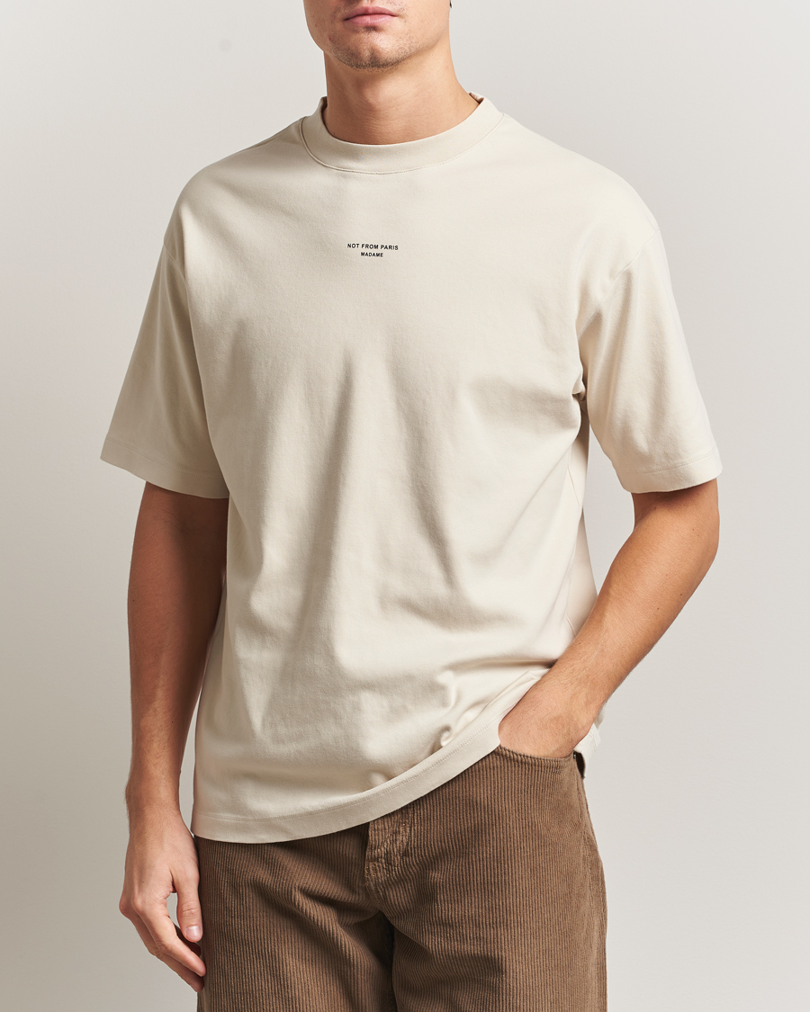 Hombres | Camisetas | Drôle de Monsieur | Classic Slogan T-Shirt Mastic