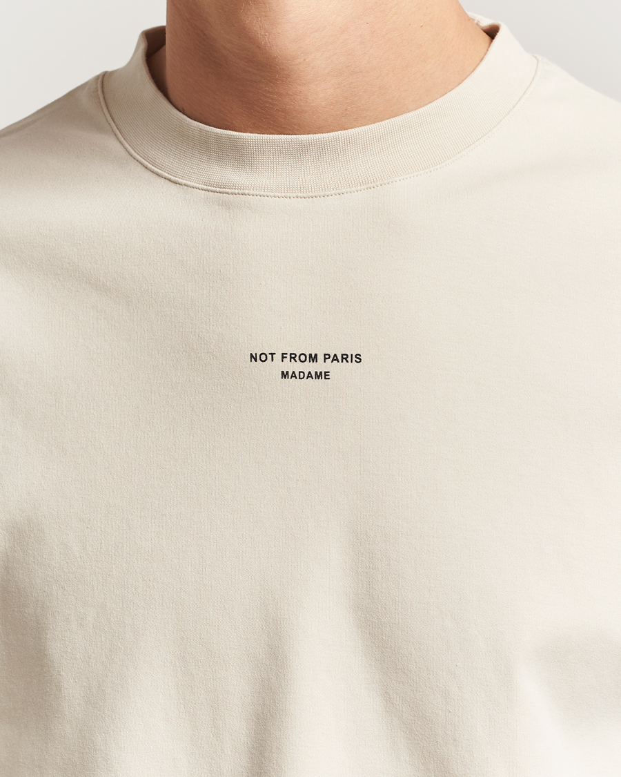 Hombres | Camisetas | Drôle de Monsieur | Classic Slogan T-Shirt Mastic