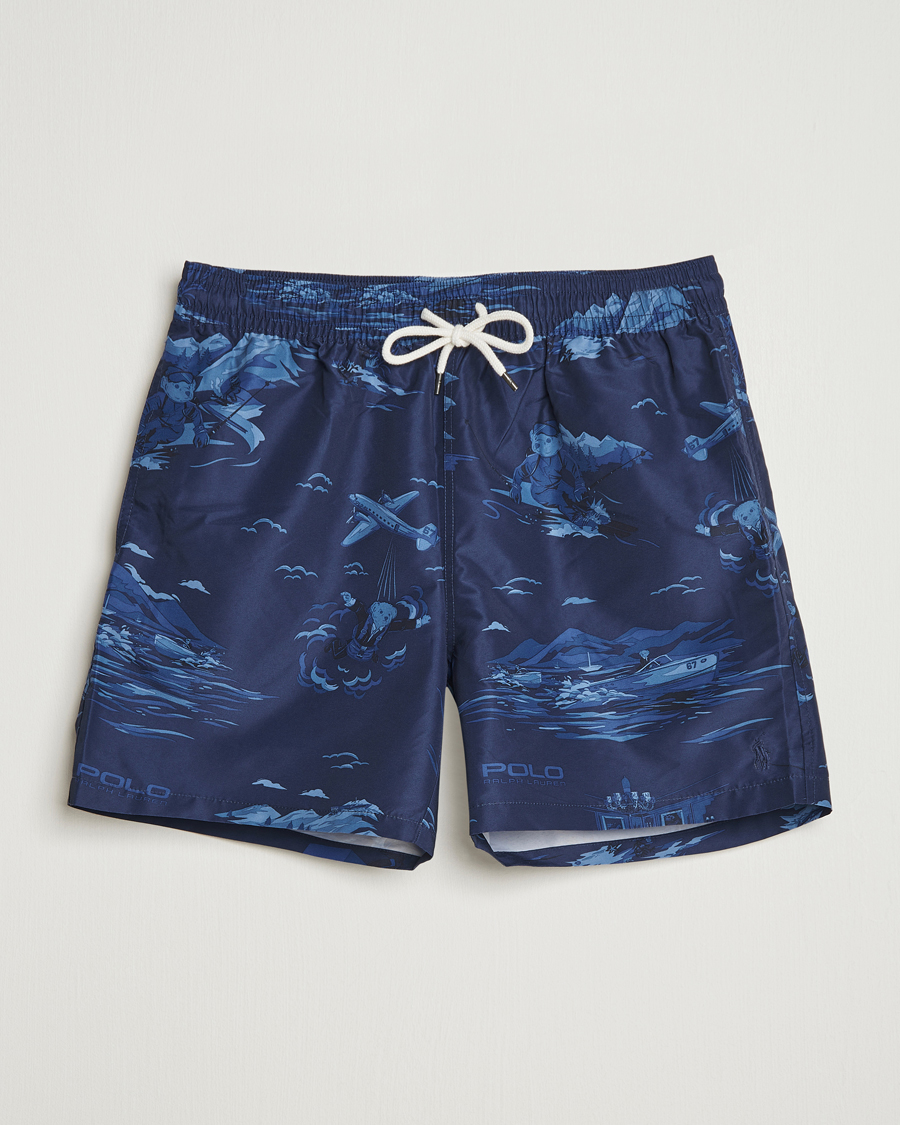 Hombres | Bañadores | Polo Ralph Lauren | Traveler Printed Mid Trunk Spy Bear