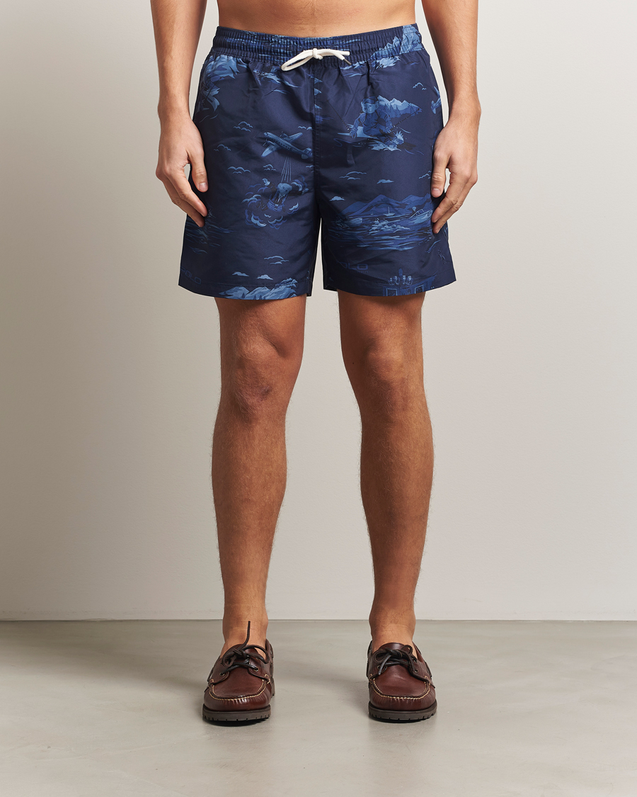 Hombres | Bañadores | Polo Ralph Lauren | Traveler Printed Mid Trunk Spy Bear