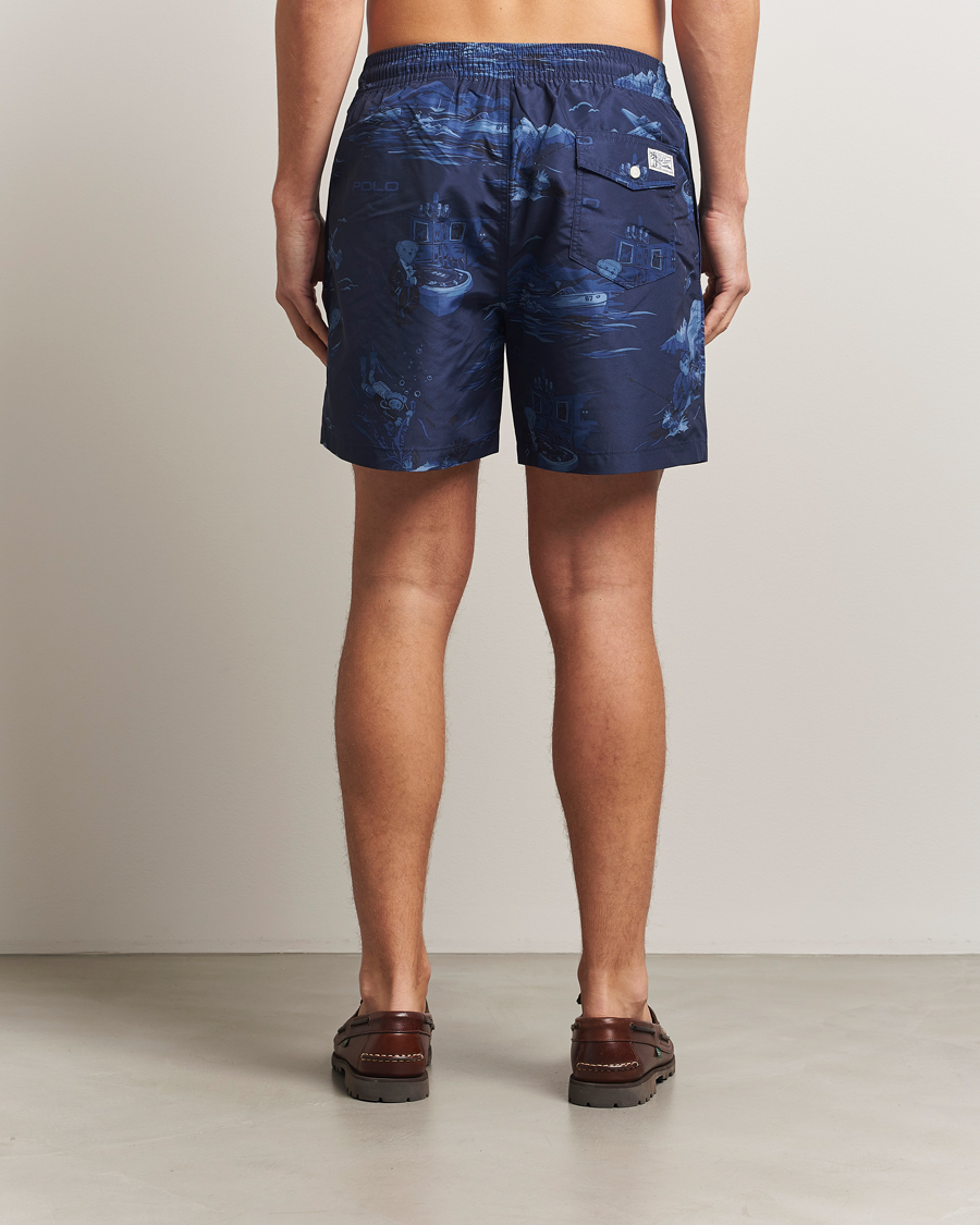 Hombres | Bañadores | Polo Ralph Lauren | Traveler Printed Mid Trunk Spy Bear