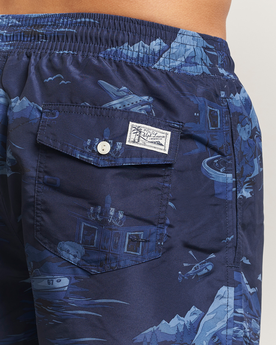 Hombres | Bañadores | Polo Ralph Lauren | Traveler Printed Mid Trunk Spy Bear