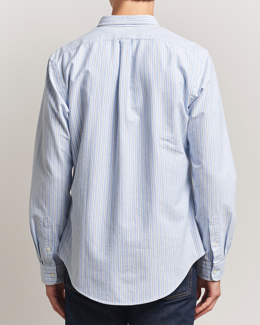 Hombres | Camisas | Polo Ralph Lauren | Slim Fit Oxford Striped Shirt Light Blue/White
