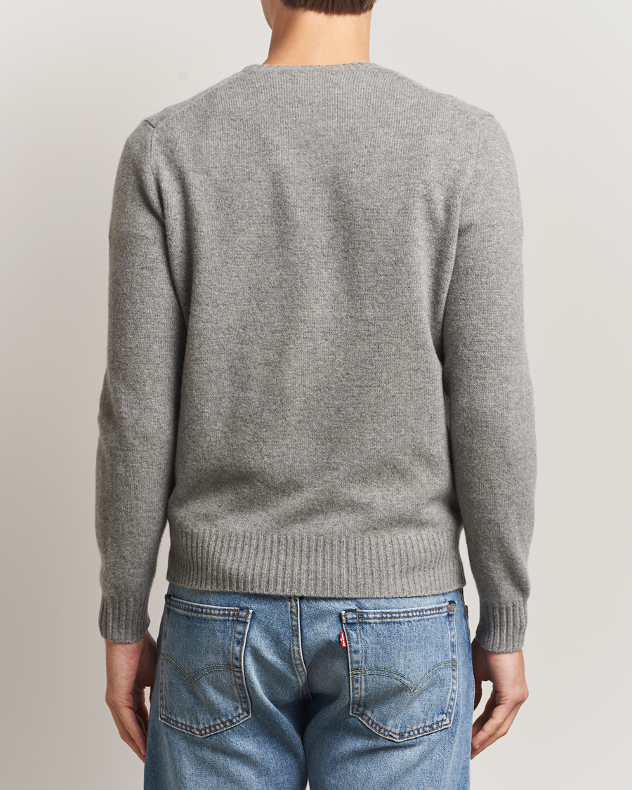 Hombres | Jerséis y prendas de punto | Polo Ralph Lauren | Wool/Cashmere Crew Neck Fawn Grey Heather