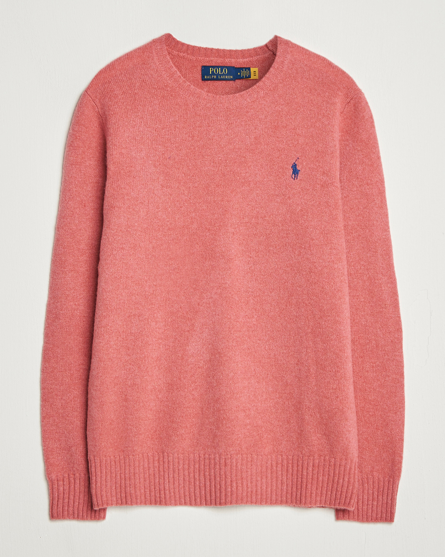 Hombres | Jerséis y prendas de punto | Polo Ralph Lauren | Wool/Cashmere Crew Neck Strawberry Gelato