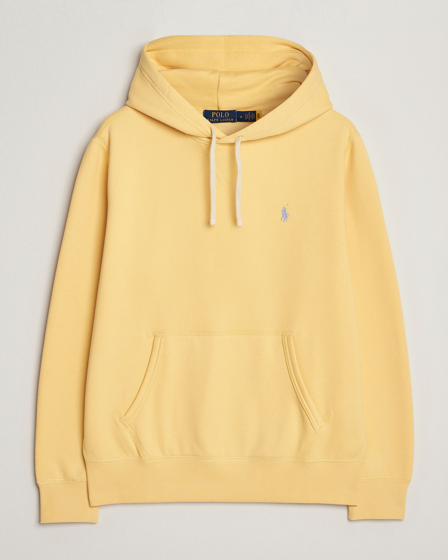 Hombres | Jerséis y prendas de punto | Polo Ralph Lauren | RL Fleece Hoodie Corn Yellow