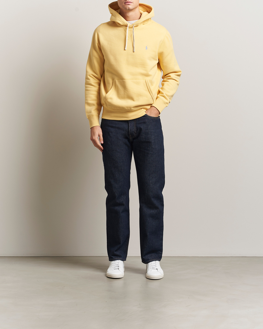 Hombres | Jerséis y prendas de punto | Polo Ralph Lauren | RL Fleece Hoodie Corn Yellow