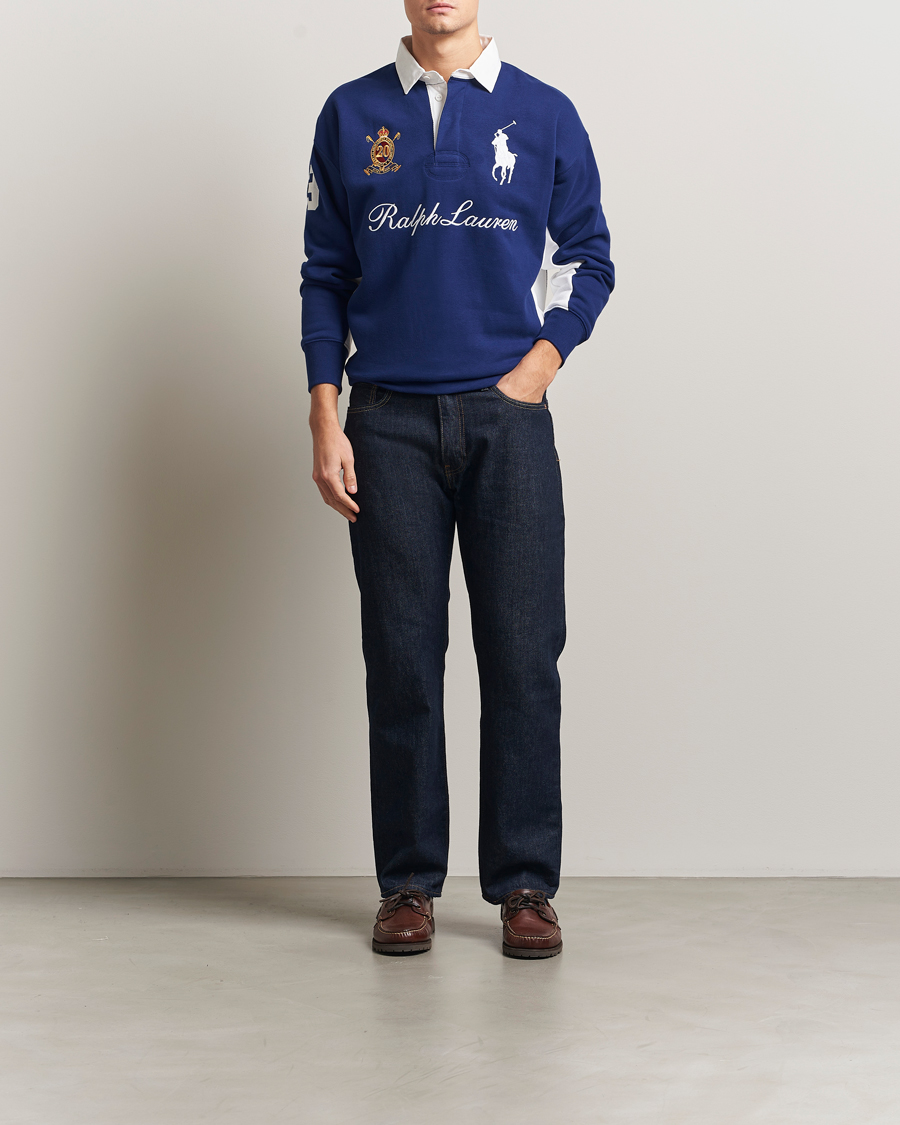 Hombres | Jerséis y prendas de punto | Polo Ralph Lauren | Big Pony Rugby Sweater Fall Royal