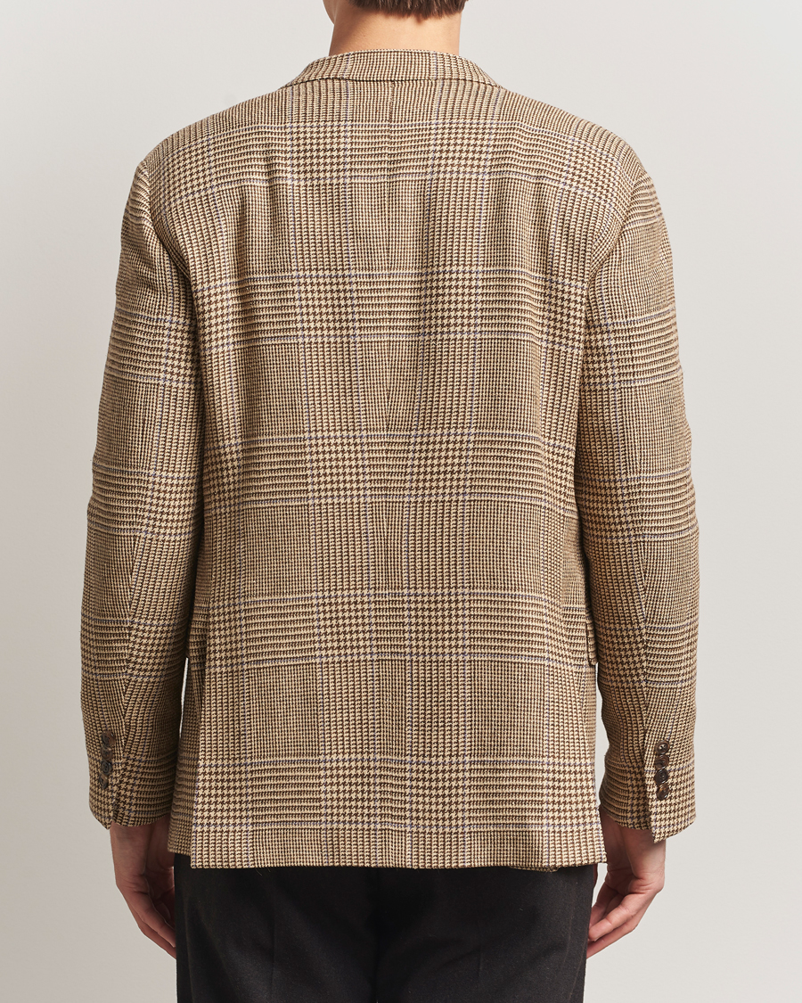 Hombres | Blazers | Polo Ralph Lauren | DB Wool Prince of Wales Blazer Sand/Brown