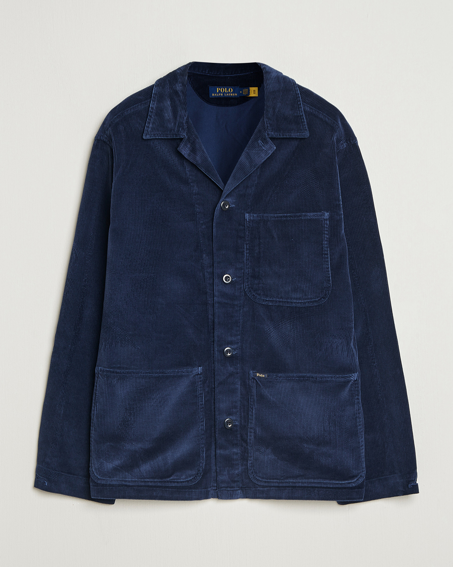 Hombres | Camisas | Polo Ralph Lauren | Corduroy 10W Overshirt Newport Navy